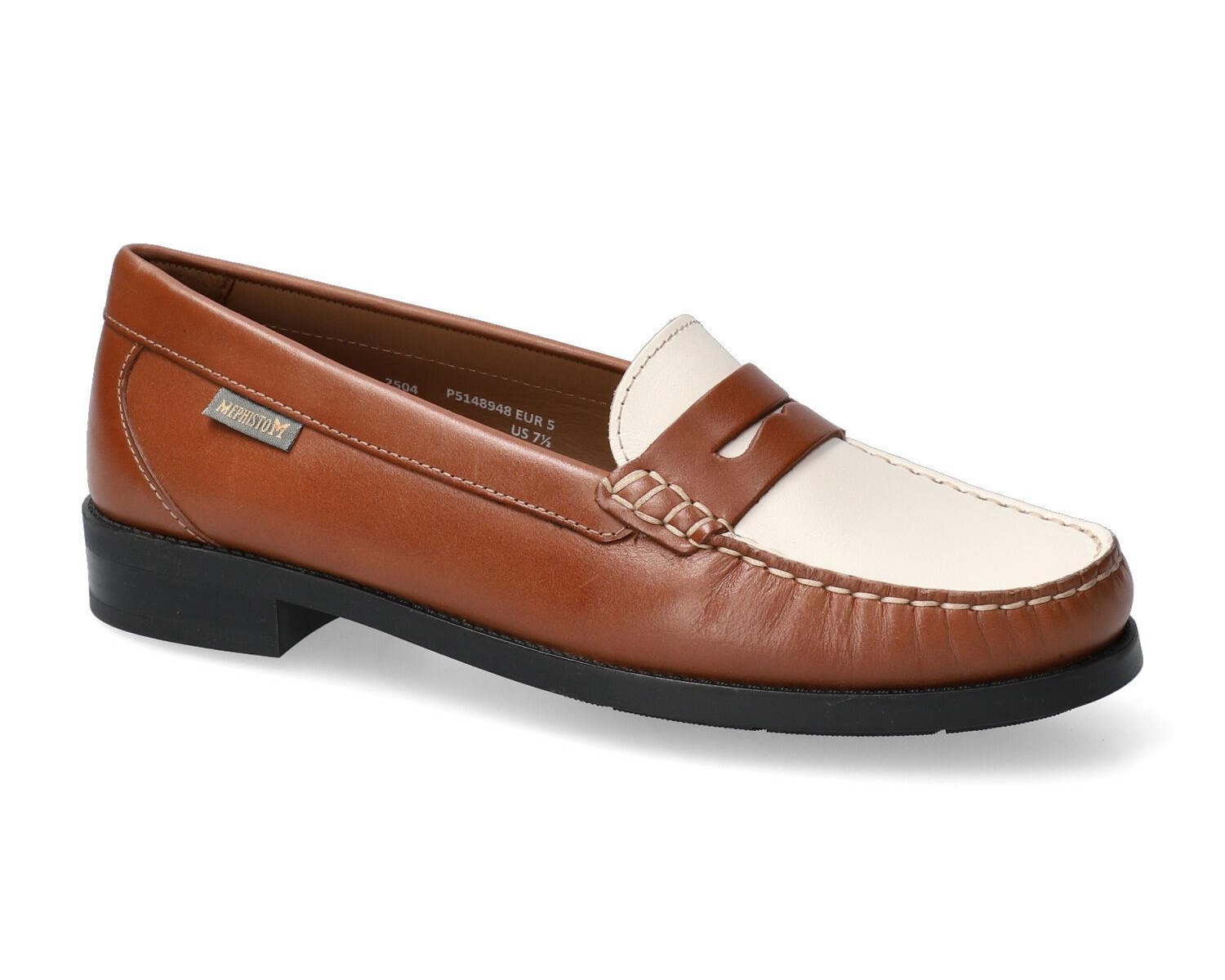 mocassins femme modèle Neda noisette - Mephisto
